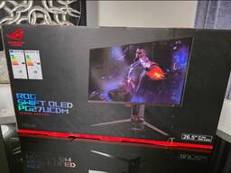 מסך 4K QD-OLED 27 אינץ' 240 הרץ ASUS ROG Swift OLED PG27UCDM
