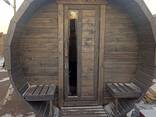 Баня-бочка BADEFASS 2.5м с террасой - photo 1