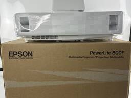 מקרן לייזר Epson PowerLite 800F בעל מרחק מרחק אולטרה קצר 5000 לומן 1080P H923A