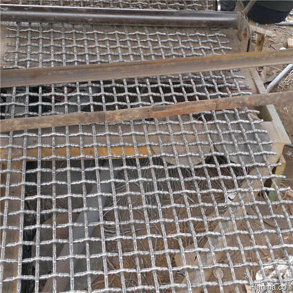 Hot dipped galvaznied crimped mesh