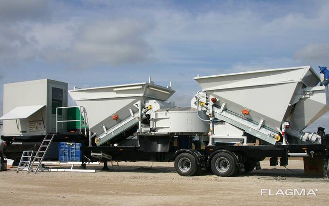 Mobile concrete plant SUMAB T-2200 (70-80 m3/h) Sweden