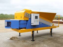 Mobile Mini Concrete Batching Plant (5-9 m3/hour) Sweden