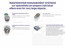 Patented wastewater treatment technology ( with certification from the european union)