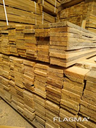 Pine lumber, Edged board, pallet 16×88×1000мм