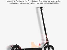 RND-M1 Electric Scooter Black, max 30 km/h Speed, max 25 km Travel Distance