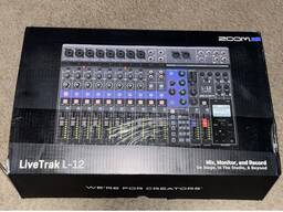 Zoom LiveTrak L-12 מיקסר דיגיטלי אודיו חדש